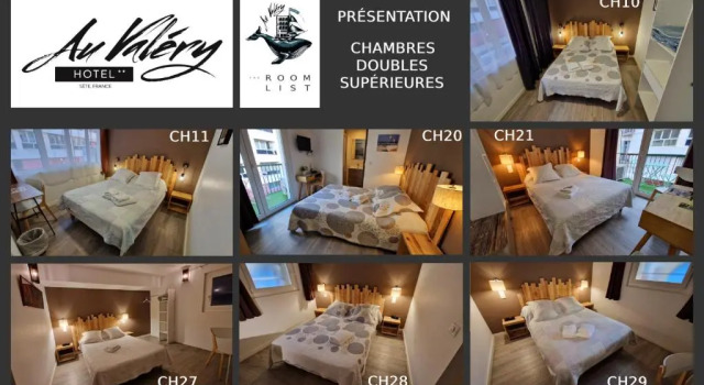 Двухместный номер Superior Hôtel Au Valéry