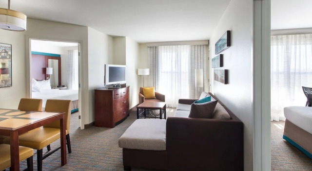 Люкс c 1 комнатой Residence Inn San Diego Oceanside