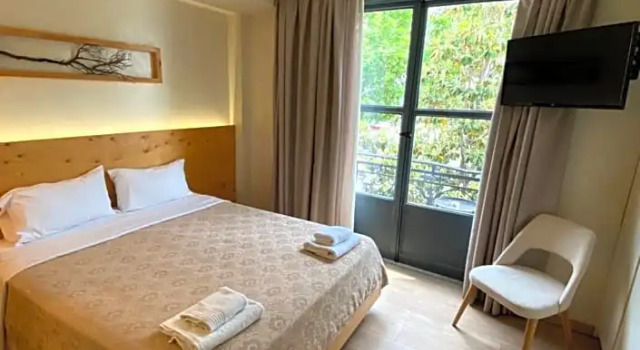 Двухместный номер Deluxe с видом на море Panellinion Luxury Rooms