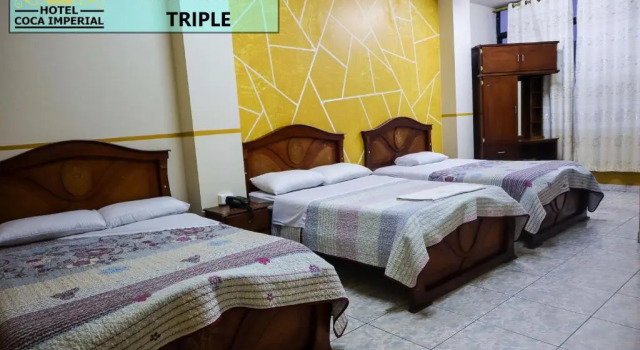 Трёхместный номер Standard Hotel Coca Imperial