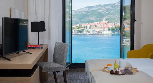 Двухместный номер Standard с балконом и с частичным видом на море Aminess Liburna Hotel