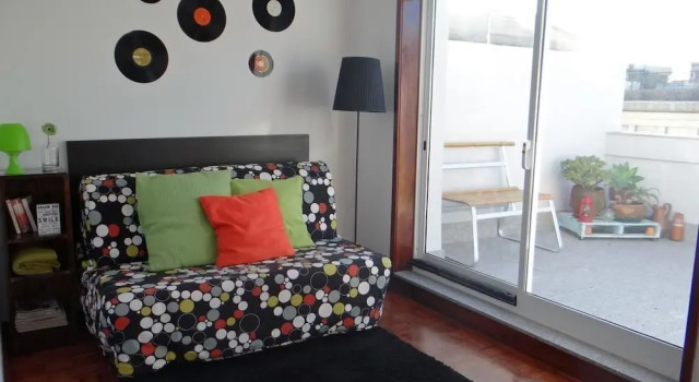 Апартаменты c 1 комнатой с балконом и с видом на город Alegria Residence