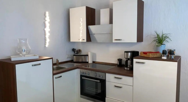 Апартаменты Schöne Ferienwohnung Burgruine Fachwerkhaus