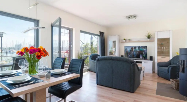 Апартаменты Ostsee Maisonette Appartement Nr 48 Hafenblick im Strand Resort