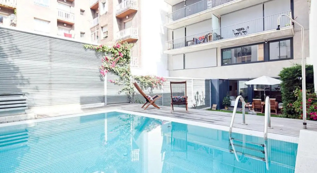 Апартаменты My Space Barcelona Private Pool Garden