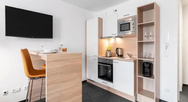 Трёхместный номер Business Apartimo Landshut