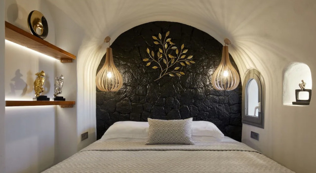 Люкс Grand с 2 комнатами с балконом и с частичным видом на море Aecon Suites