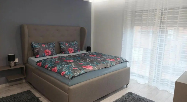 Апартаменты с 2 комнатами Blue Central House, curte proprie
