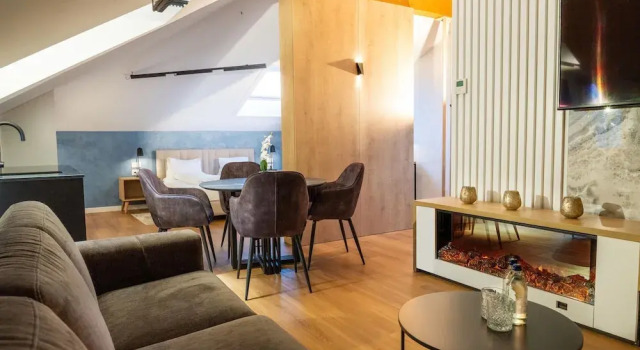 Люкс Premium c 1 комнатой с видом на город Boutique Hotel OchSen Self-Check-In