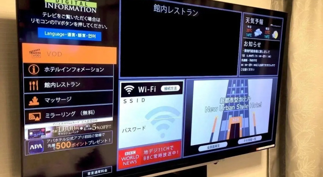 Одноместный номер Standard APA Hotel Beppu Ekimae