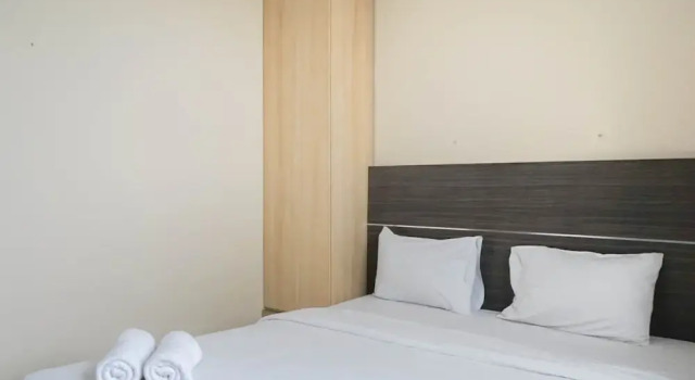 Best Price 3BR Apartment at Mediterania Lagoon Kemayoran By Travelio, Book Apartment Kemayoran Jakarta