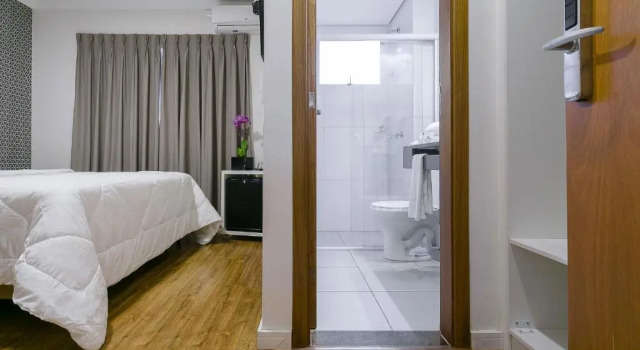 Двухместный номер Deluxe Bauru Office Hotel