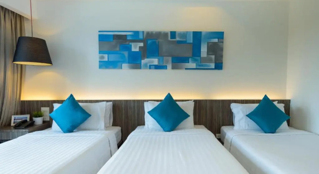 Трёхместный номер Deluxe Hotel J Residence Pattaya