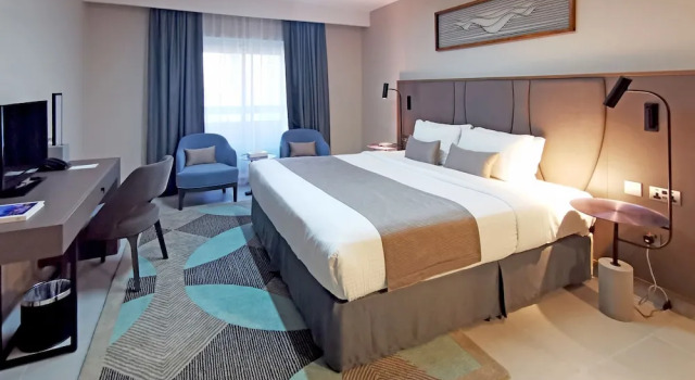Двухместный номер Superior с балконом и с видом на город Hotel Holiday International