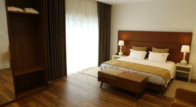 Двухместный номер Deluxe с балконом Hotel Solar do Rebolo