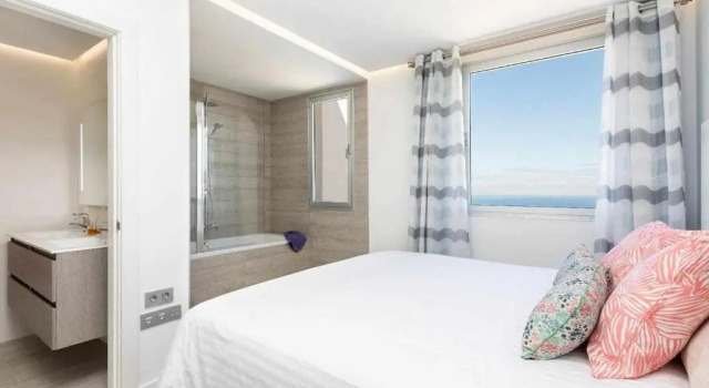 Апартаменты Ocean Garden Suite 002 con vistas panorámicas