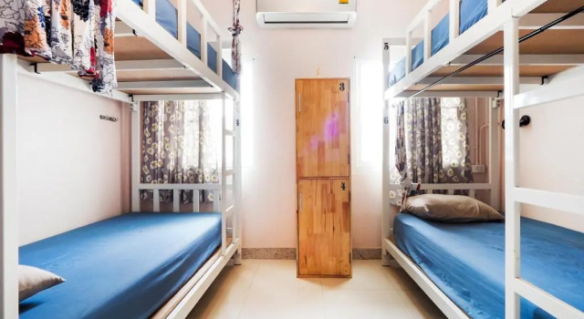 Кровать в общем номере (женский номер) Nakara Hostel
