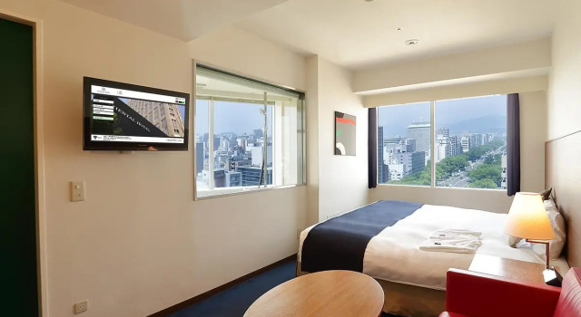 Room Stylish Floor doppia Corner Oriental Hotel Hiroshima