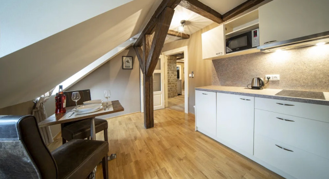 Komfort Zimmer 3 Zimmer Penthouse mit Blick auf den Innenhof Old Town - Aparthotel Michalska