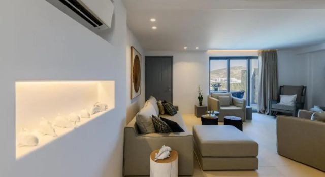 Anemos Villa Elia in Mykonos, Забронировать Вилла Отели Пляжа Элия с парковкой, Парковка