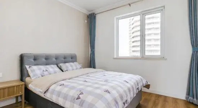 Люкс с 3 комнатами с видом на море Blue Beibei Seaview Apartment (Dongdaihe Platinum Sea Branch)