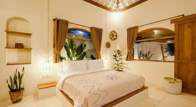 Villa Canggutopia 2 by Alfred in Bali - Romantic 1BD Villa Canggu Near the Beach, Rezervovat Vila Chaty v Bali, Chalupa