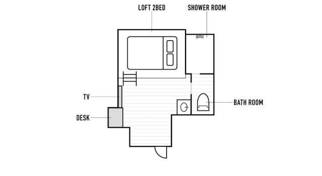 Четырёхместный номер Standard mizuka Imaizumi 2 - unmanned hotel