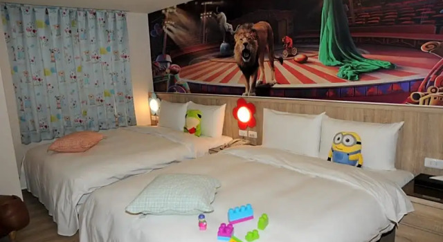Семейный номер Standard Chillax Inn 知樂愛河館