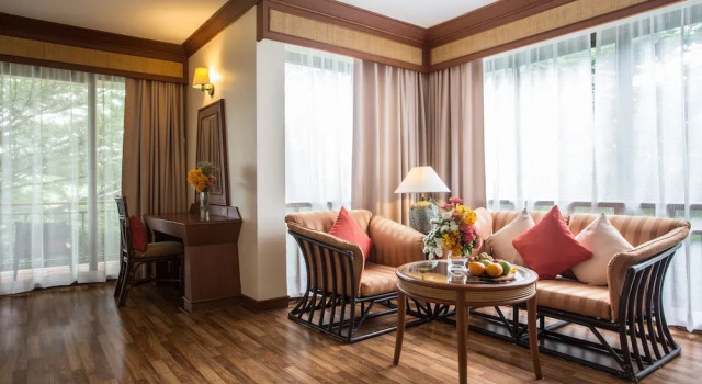 Двухместный номер Deluxe с балконом Maneechan Resort & Sport Club