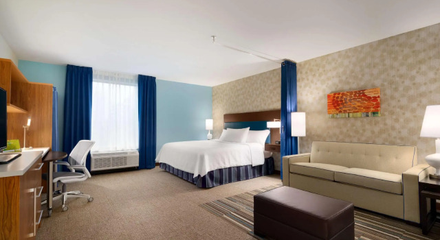 Двухместная студия Home2 Suites by Hilton Joliet/Plainfield
