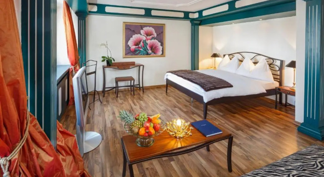 Полулюкс с видом на город Hotel Luzernerhof