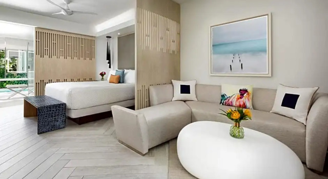 Двухместный люкс с балконом H2O Suites- Adults Only