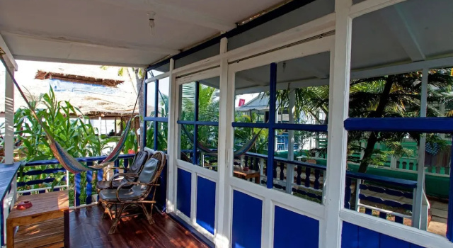 Номер Deluxe с частичным видом на море Cuba Patnem Bungalows