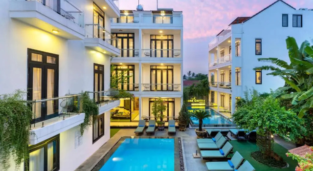 Двухместный номер Deluxe с видом на сад Banana Garden Hoi An