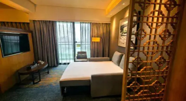 Двухместный люкс Executive с балконом и с видом на реку Great International Hotel - Heyuan