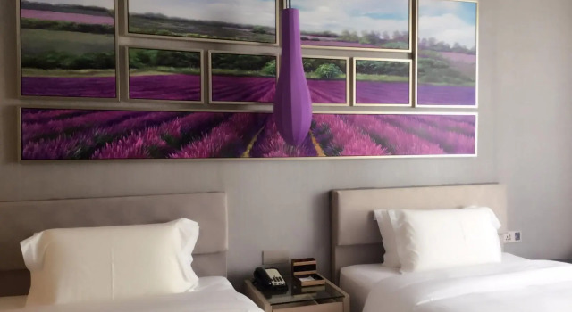 Семейный номер Standard Lavande Hotel Zhuhai Tang University City