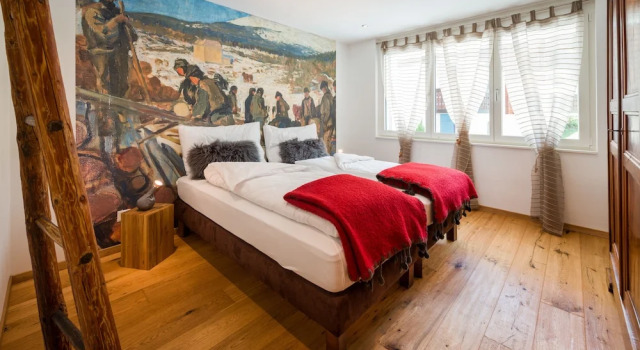 Апартаменты с 3 комнатами с балконом Casa Della Vita by Zermatt Premium Apartments