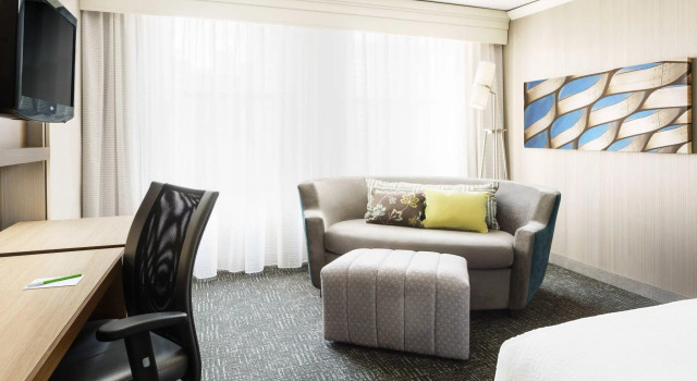 Двухместный номер с видом на город Courtyard Chicago Downtown/Magnificent Mile