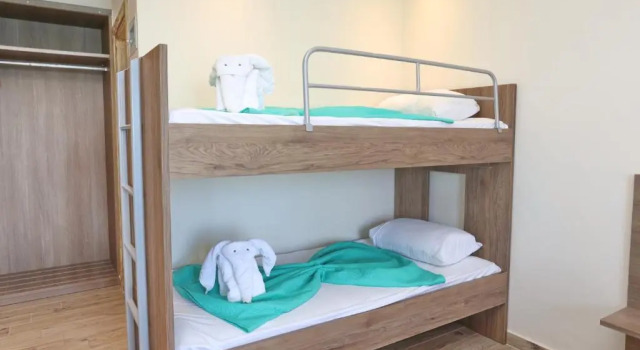 Четырёхместный номер Standard с частичным видом на море Summer Beach Hotel