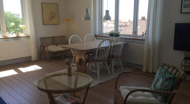 Апартаменты B&B i centrum af smukke Ebeltoft