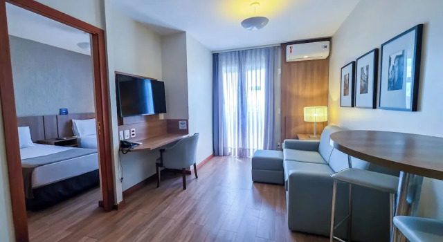 Двухместный номер Superior с балконом Blue Tree Towers Millenium Porto Alegre