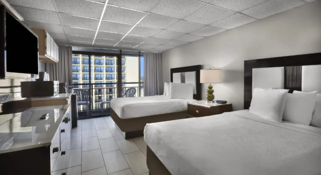 Четырёхместный номер Standard с видом на океан Hotel Blue