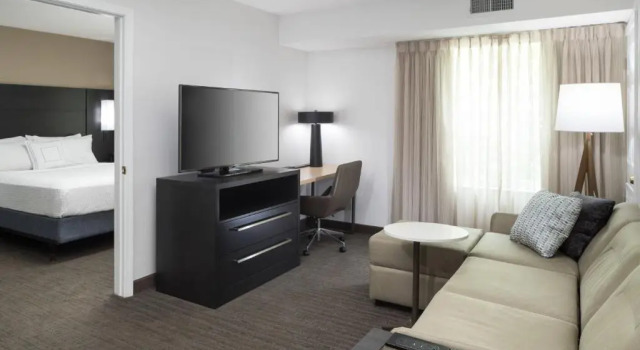 Двухместный люкс c 1 комнатой Residence Inn by Marriott Boston Westford