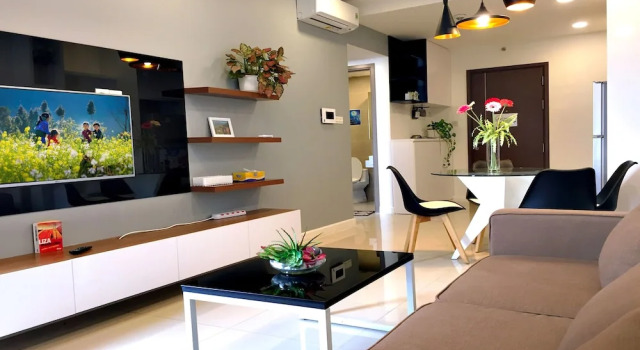Апартаменты Superior c 1 комнатой с видом на город Sunny Saigon Apartments & Hotel