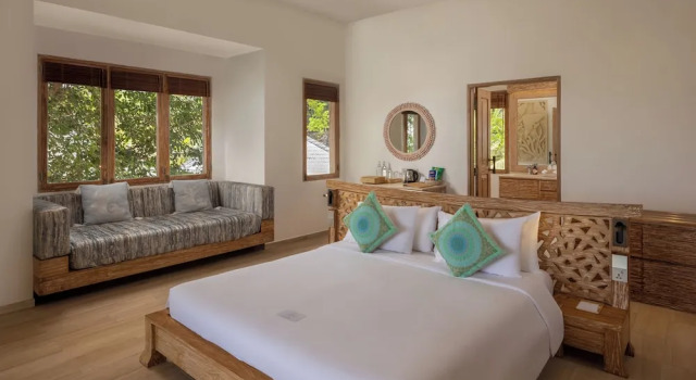 Люкс Luxury c 1 комнатой с балконом и с видом на океан Eliana Resort And Spa