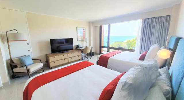 Двухместный номер Deluxe с видом на океан Dreams Curacao Resort, Spa & Casino