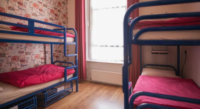 Кровать в общем номере Ashfield Hostel