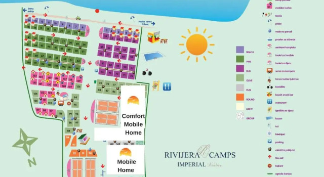 Номер Standard Croatia Camp Mobile Homes Vodice