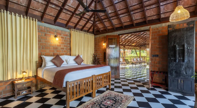 Amã Stays & Trails Lily Pad , Kumarakom, Забронировать Вилла Отели штата Кералы с парковкой, Парковка