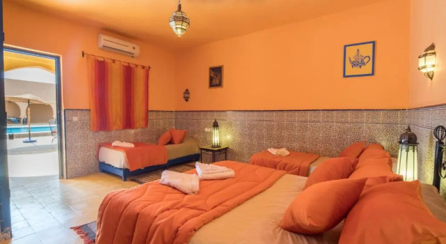 Четырёхместный номер Standard Hotel Riad Ali